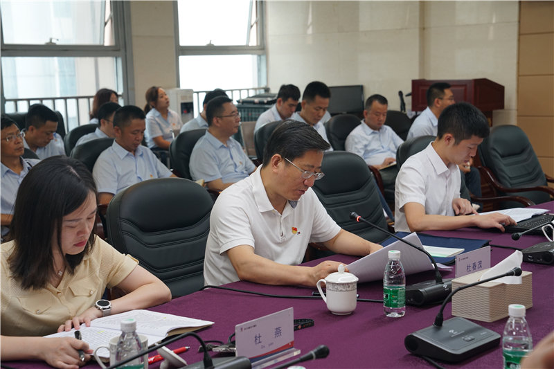 金牛萬達片區局屬單位學習貫徹省委十一屆七次全會精神