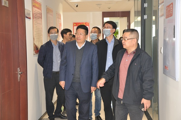 局黨委常委、副局長(zhǎng)徐錫惠一行到冶勘設(shè)計(jì)集團(tuán)調(diào)研、指導(dǎo)工作