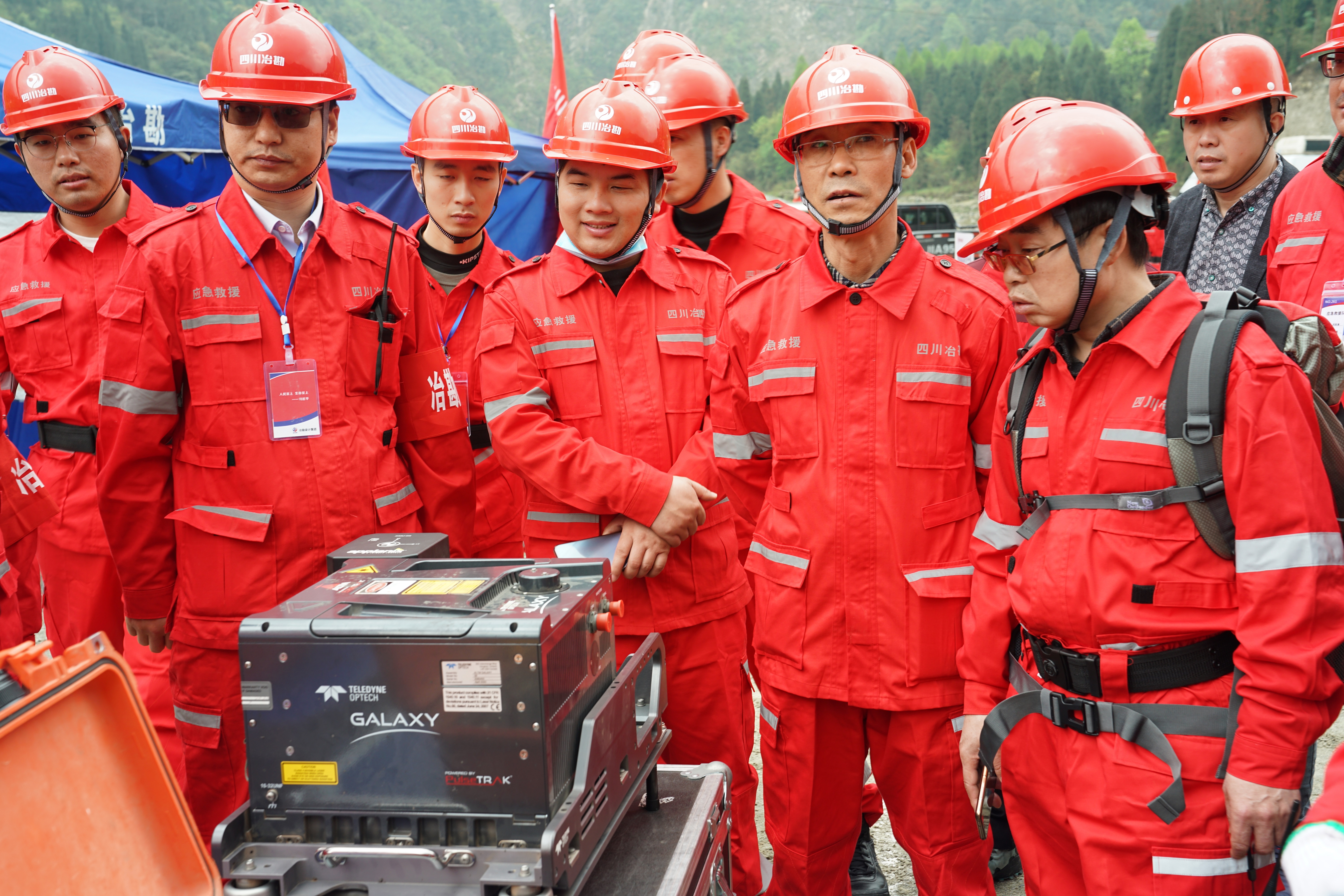 冶勘設計集團積極參與冶金局2021年突發地質災害應急演練